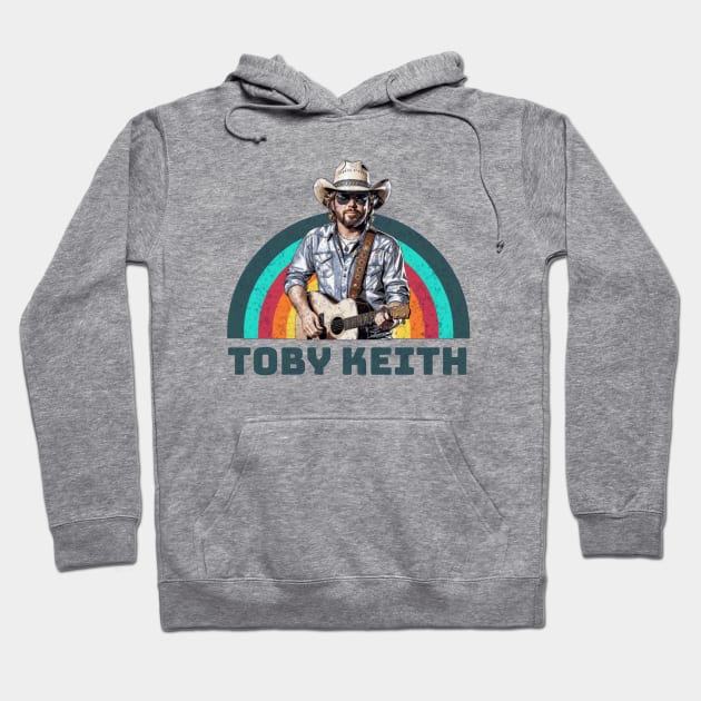 toby// singer vintage country music v43 Hoodie by jekoba